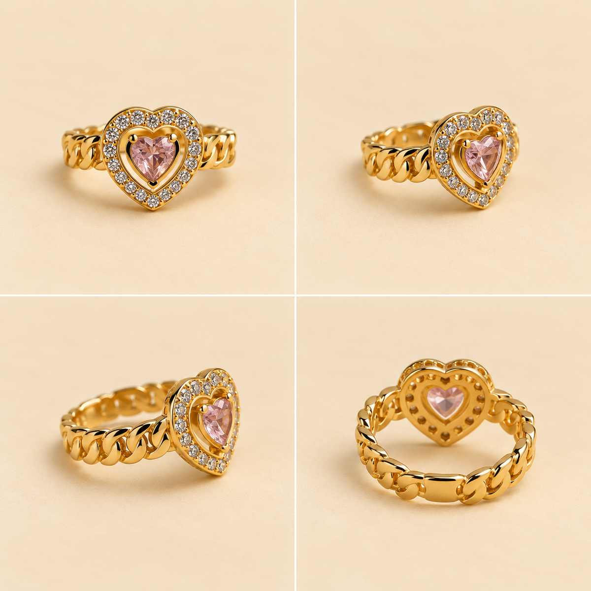 Twilight Heart Ring