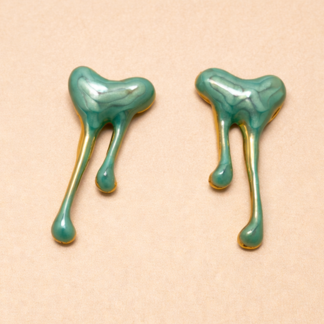 Ocean Melt Drop Earrings