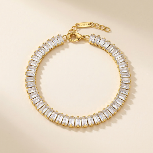 Diamond Glow Tennis Bracelet