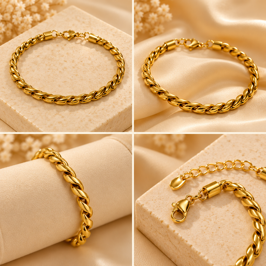 Men - Royal Rope Chain Bracelet