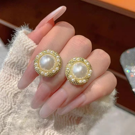 Pearl Ear Studs Korean Earring