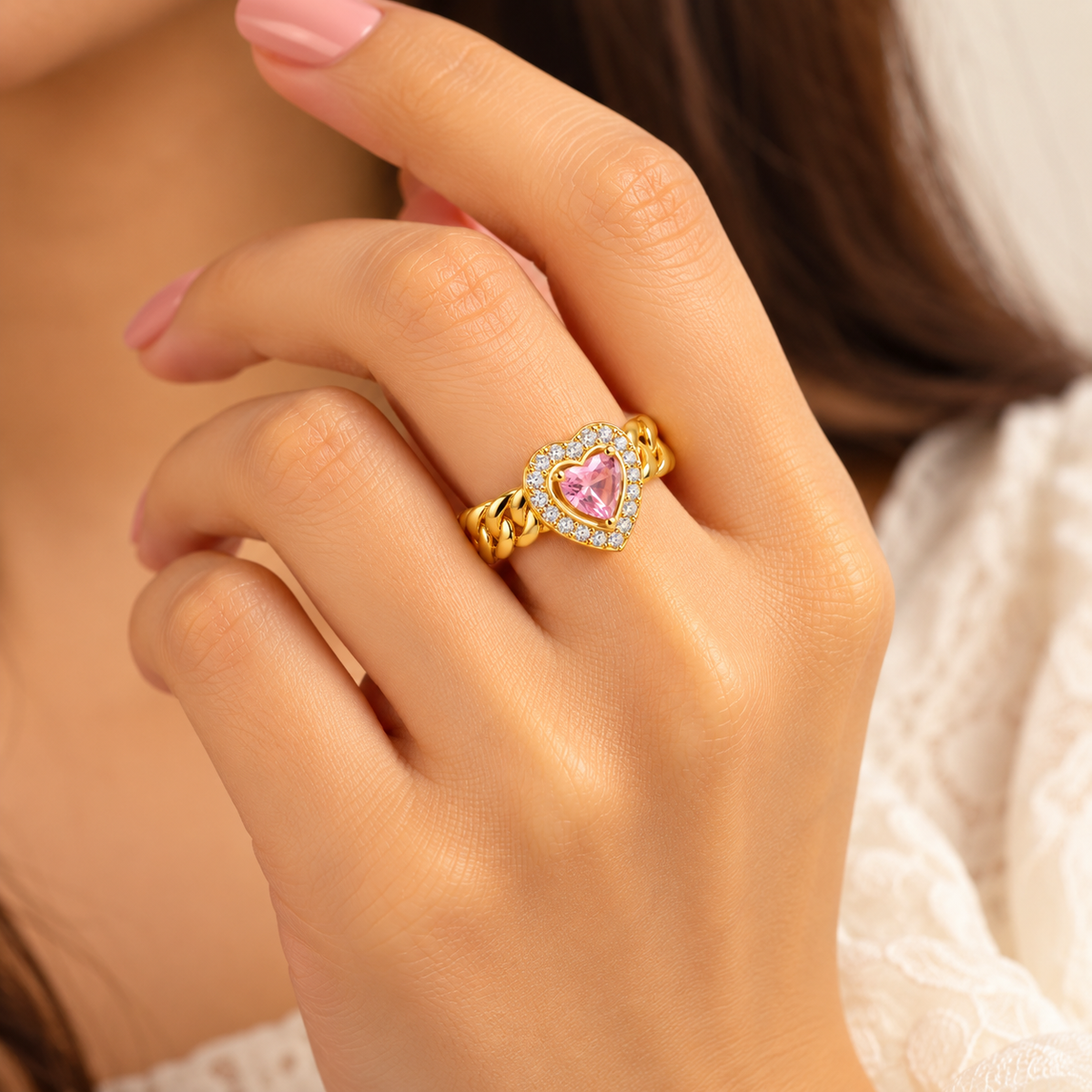 Twilight Heart Ring