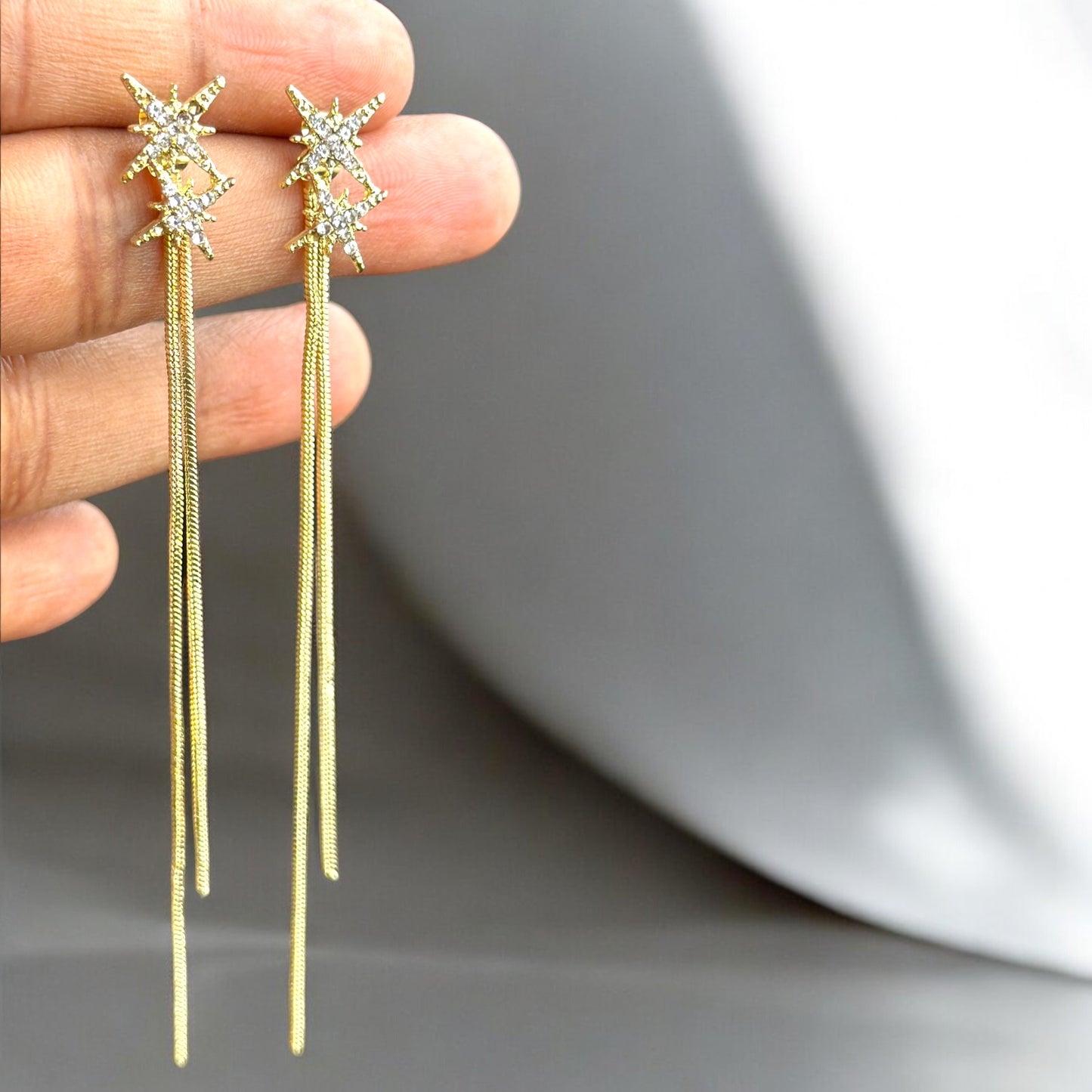 Dazzling Gold Earrings