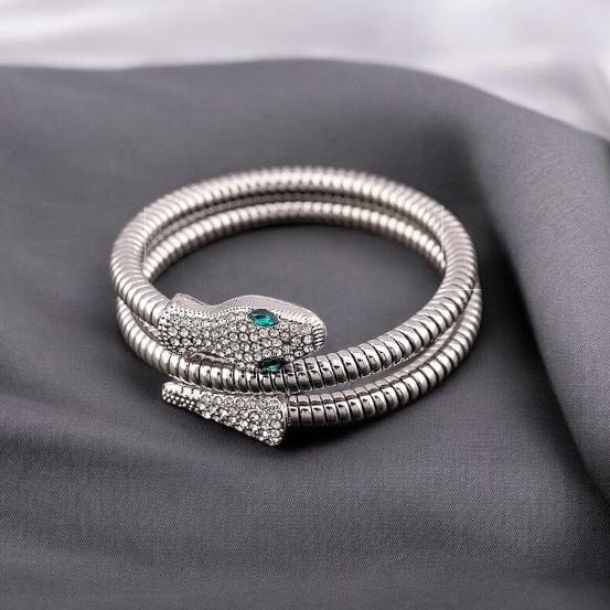 Silver Snake Bracelet