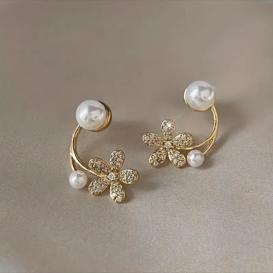 Chic Flower Studs Earring