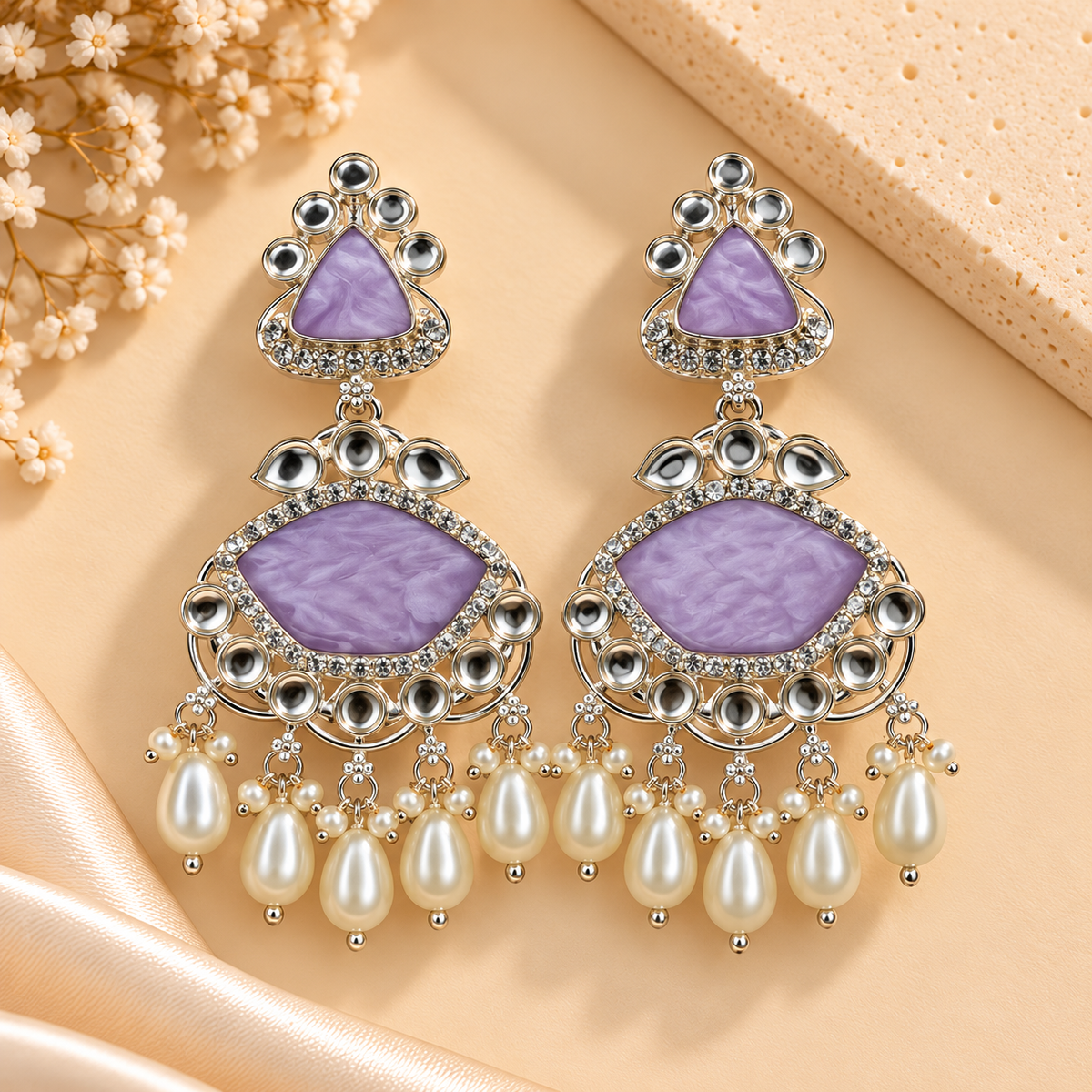 Heritage Pearl Jhumka Earring