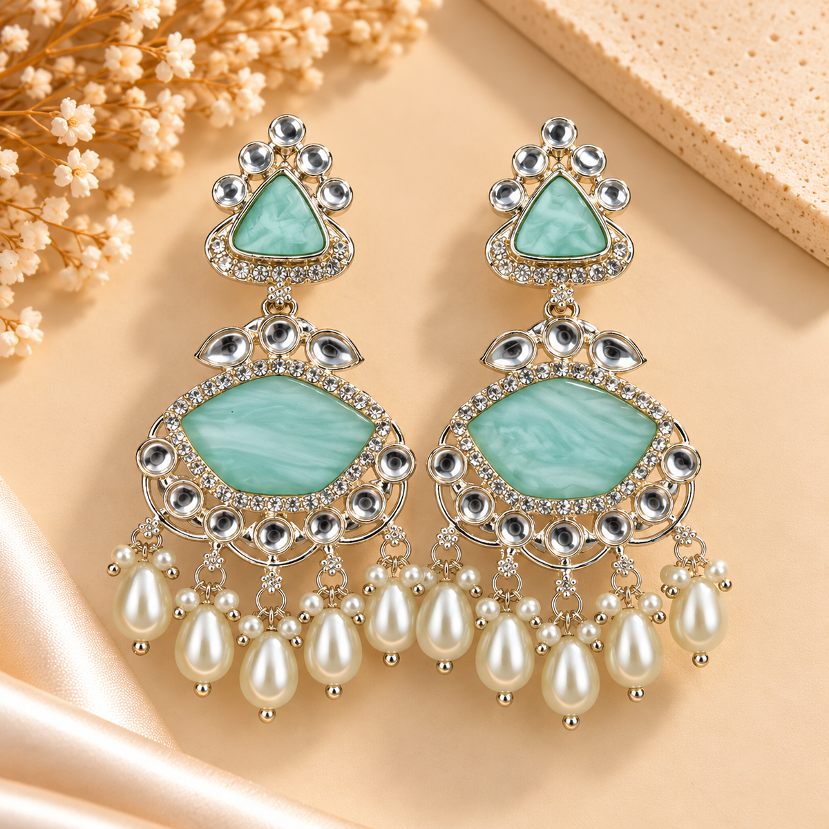 Heritage Pearl Jhumka Earring