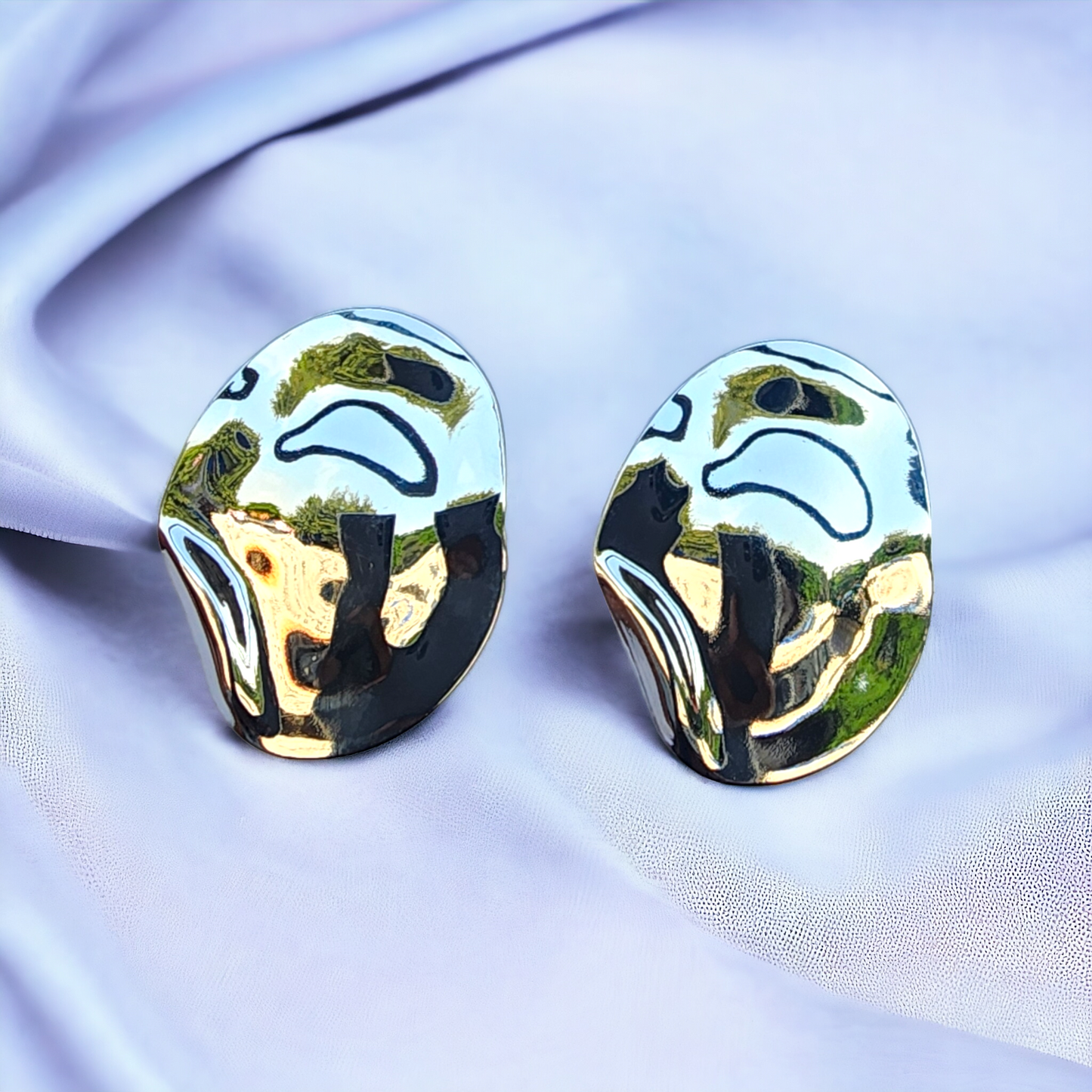 Silver Stud Earrings