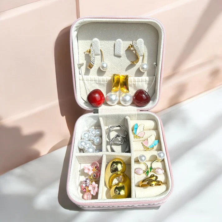 For the Special One Hamper - 9 Earrings + 1 Ring + Free Jewellery Organizer