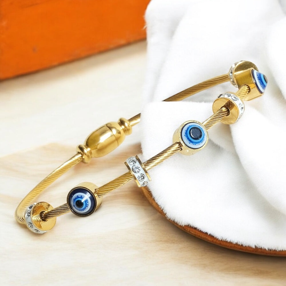 Evil Eye Anti Tarnish Bracelet (Buy 1 Get 1 Free)