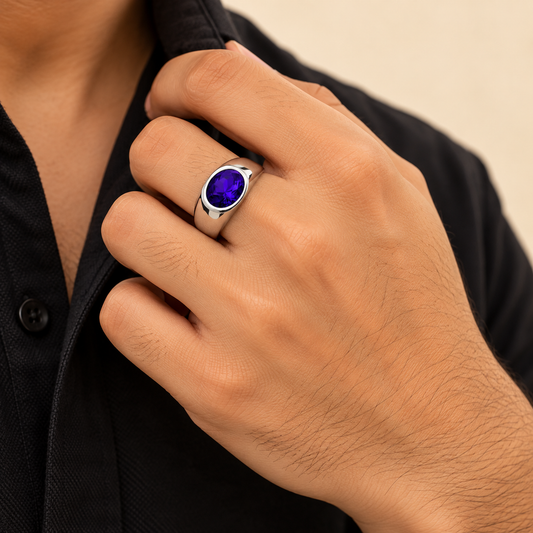Men - Royal Amethyst Ring