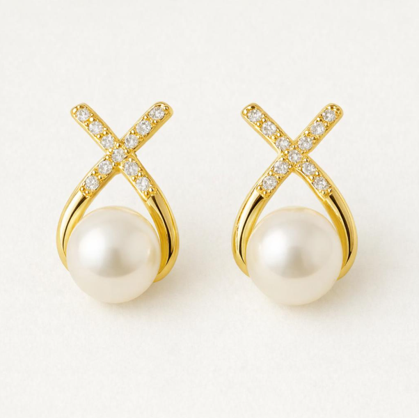 Korean Diamond Studded Earring