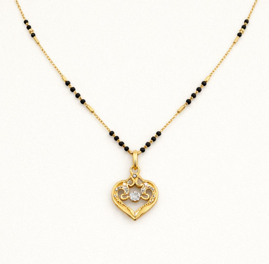 Anaya Heart Mangalsutra