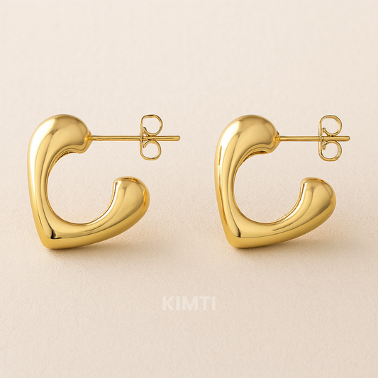 Modern Muse Hearts Earring