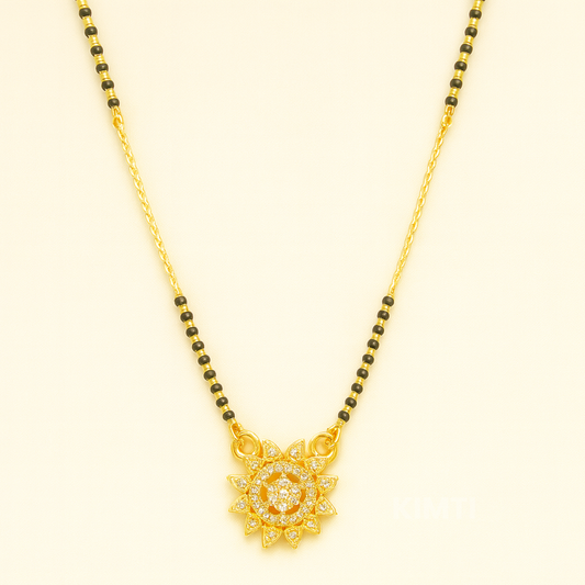 Crimson Charm Mangalsutra