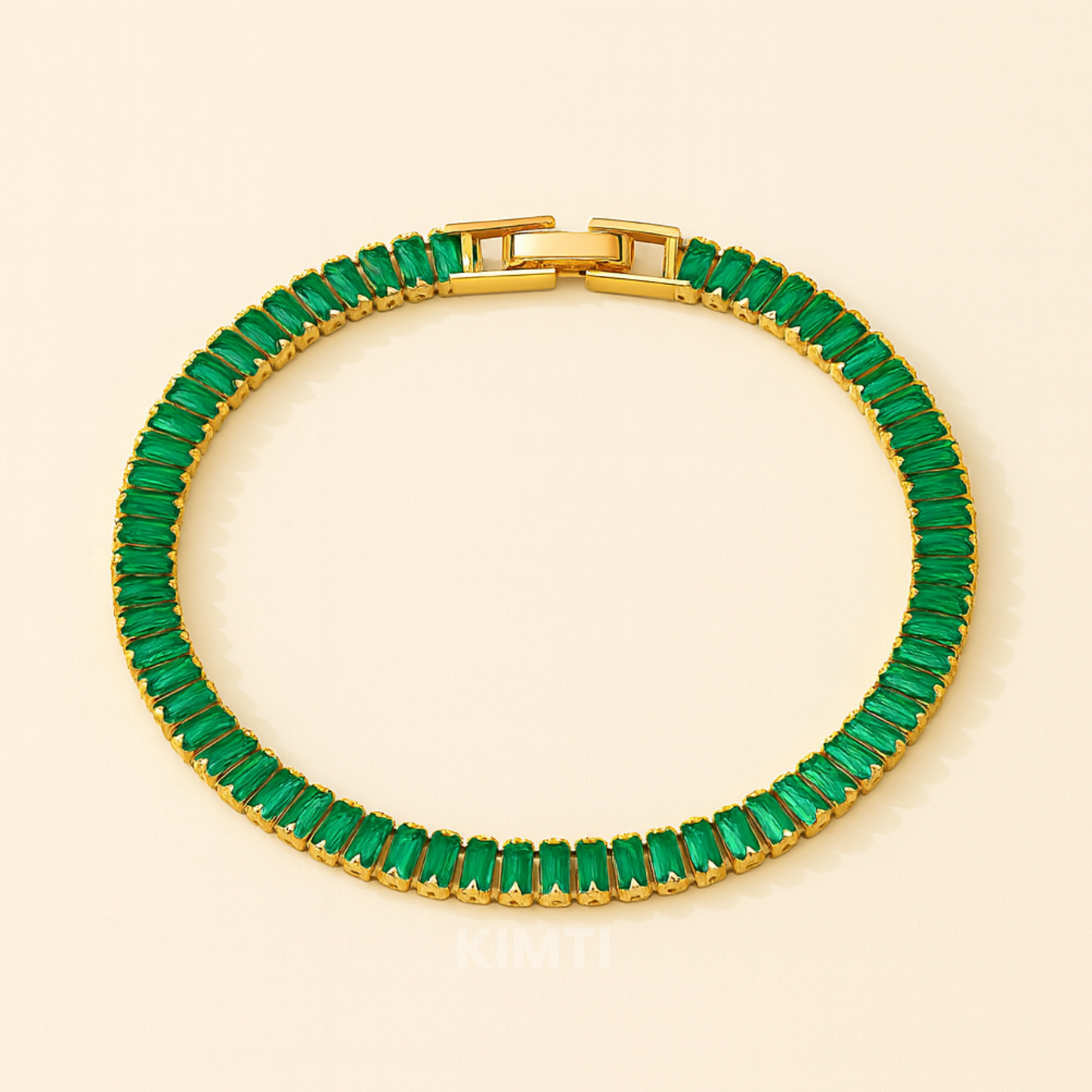 Lustre Line Tennis Bracelet