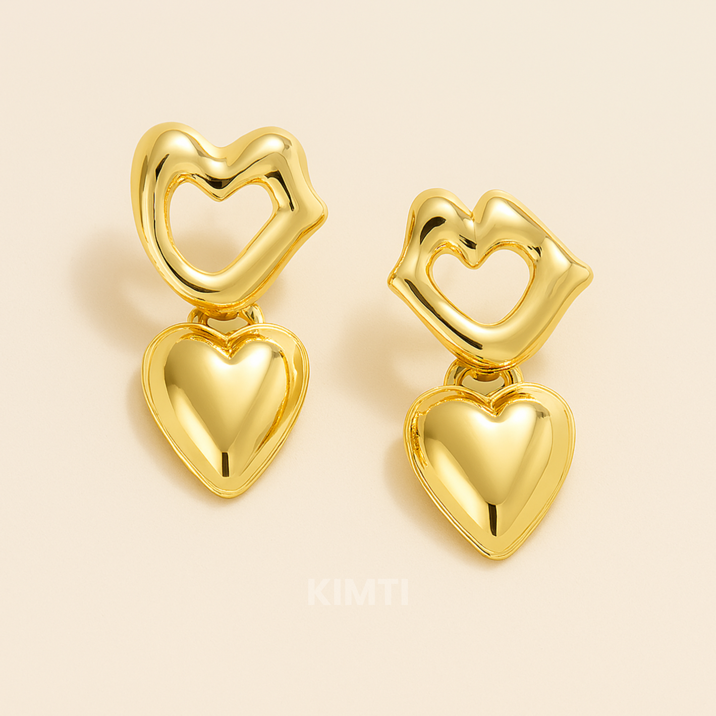 18k Gold Plated LoveLoop Earring