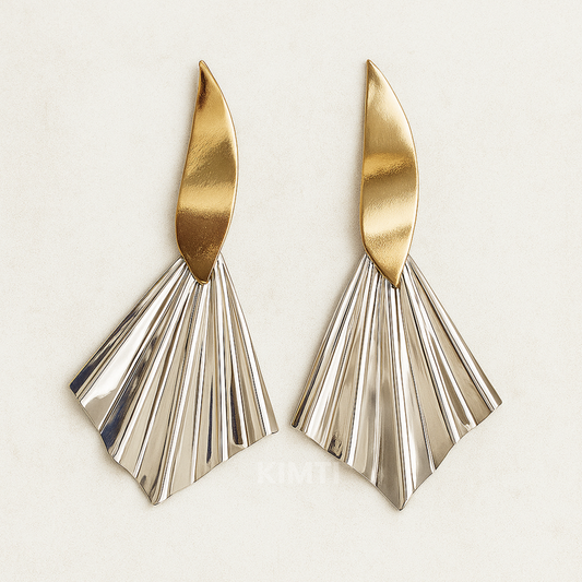 Golden Cinderella earrings