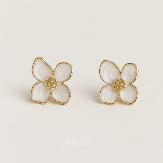 Opaline Bloom Earring