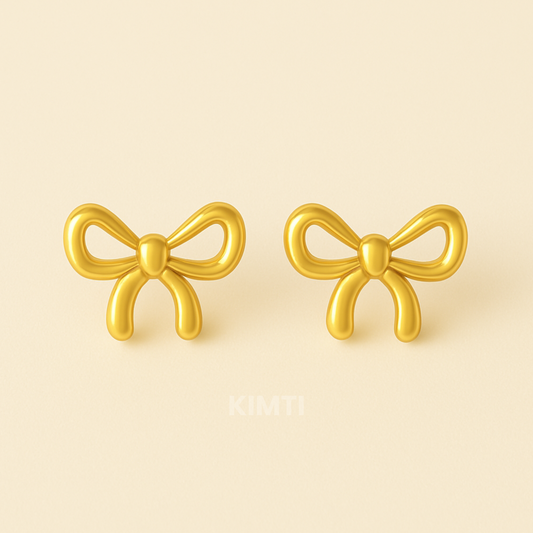 Eterna Bow Anti Tarnish Earring