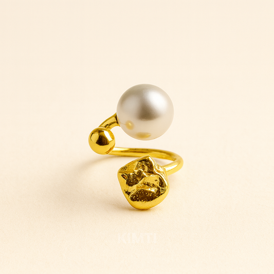Golden Pearl Essence Ring