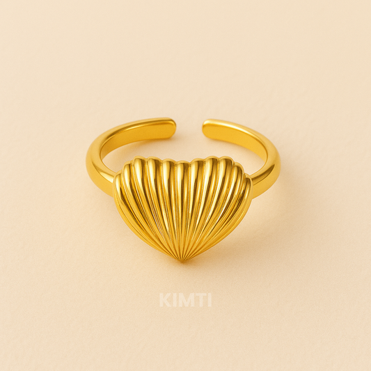 18k Gold Plated Luvia Ring