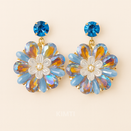 Lilac Dream Drops Turkesh Earrings