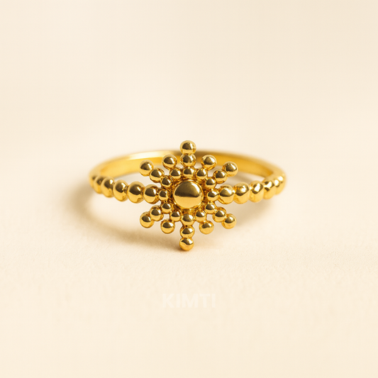 18k Gold Plated  Divya Anga Ring