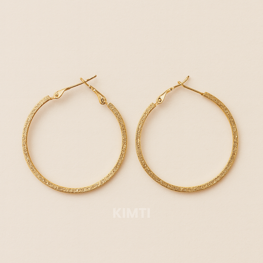 Circle of Grace Hoop Earring