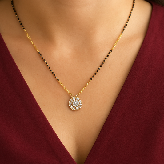 Chandrika Charm Pendant Mangalsutra