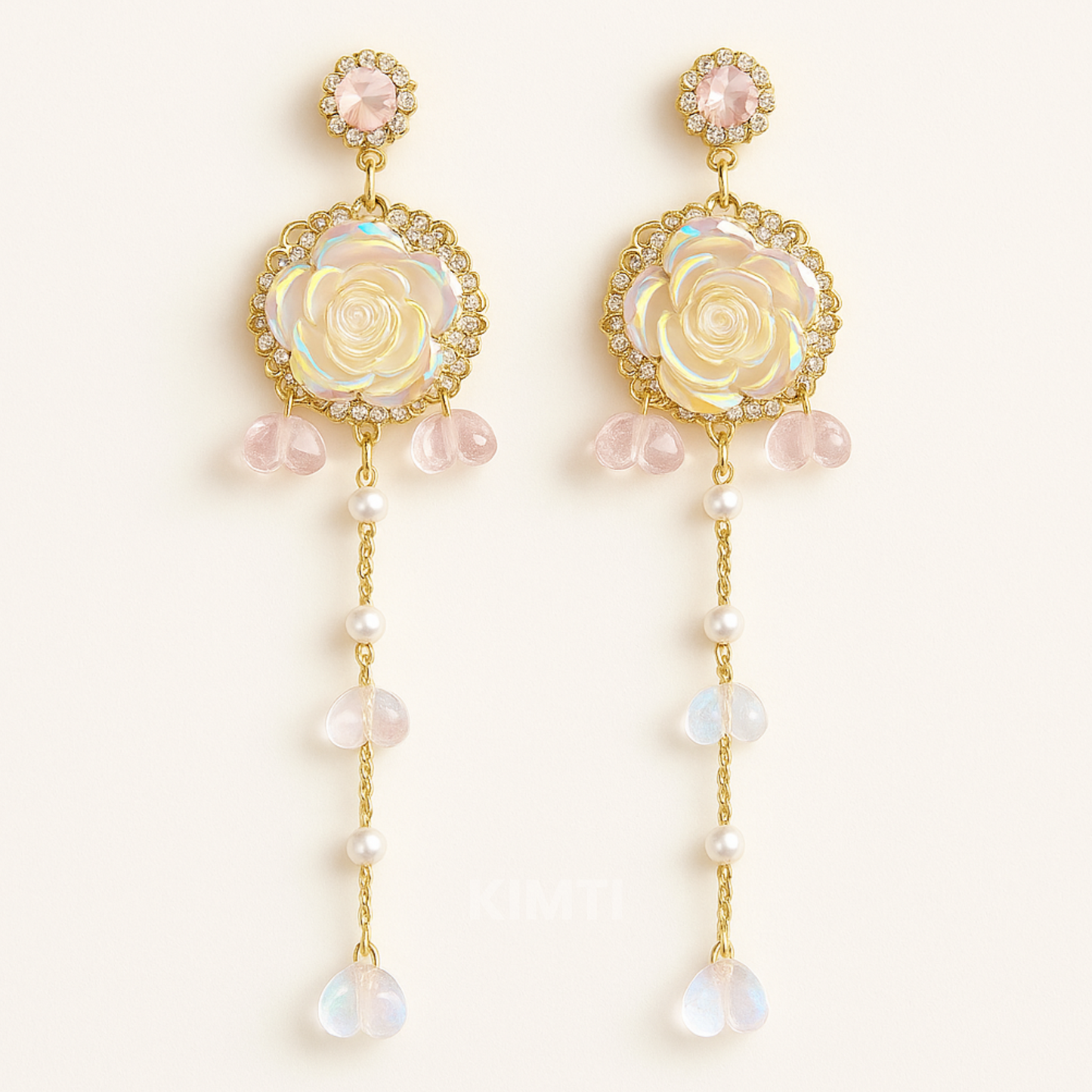 Dangling Flower Turkish Dangler Earring