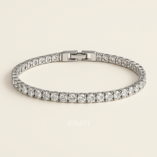 Silver Tennis Bracelet