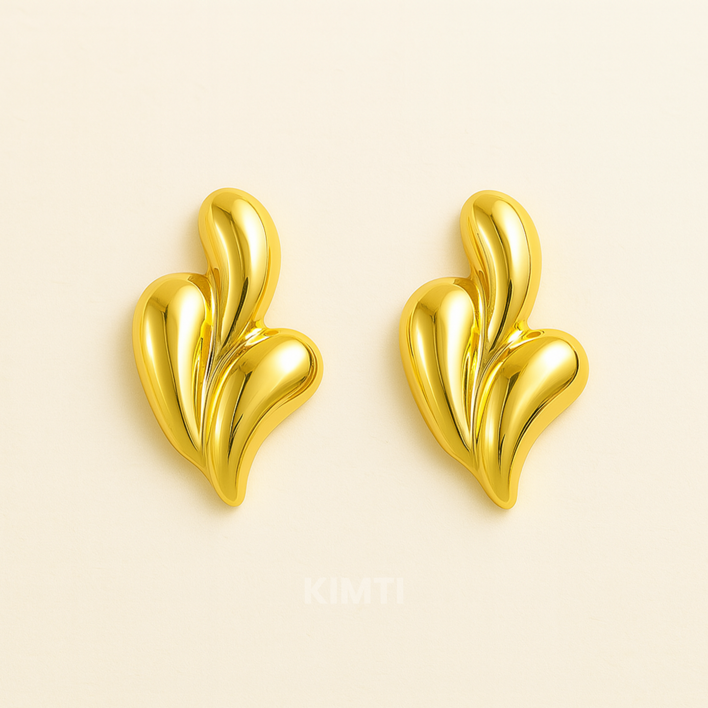 18k Gold Plated Melting Anti Tarnish Earring