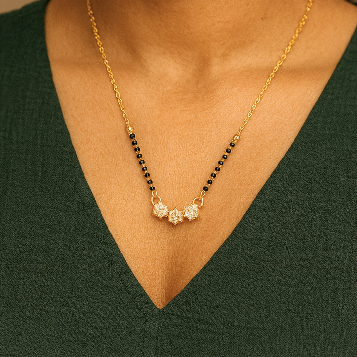 Divya Kusum Divine Flower Mangalsutra