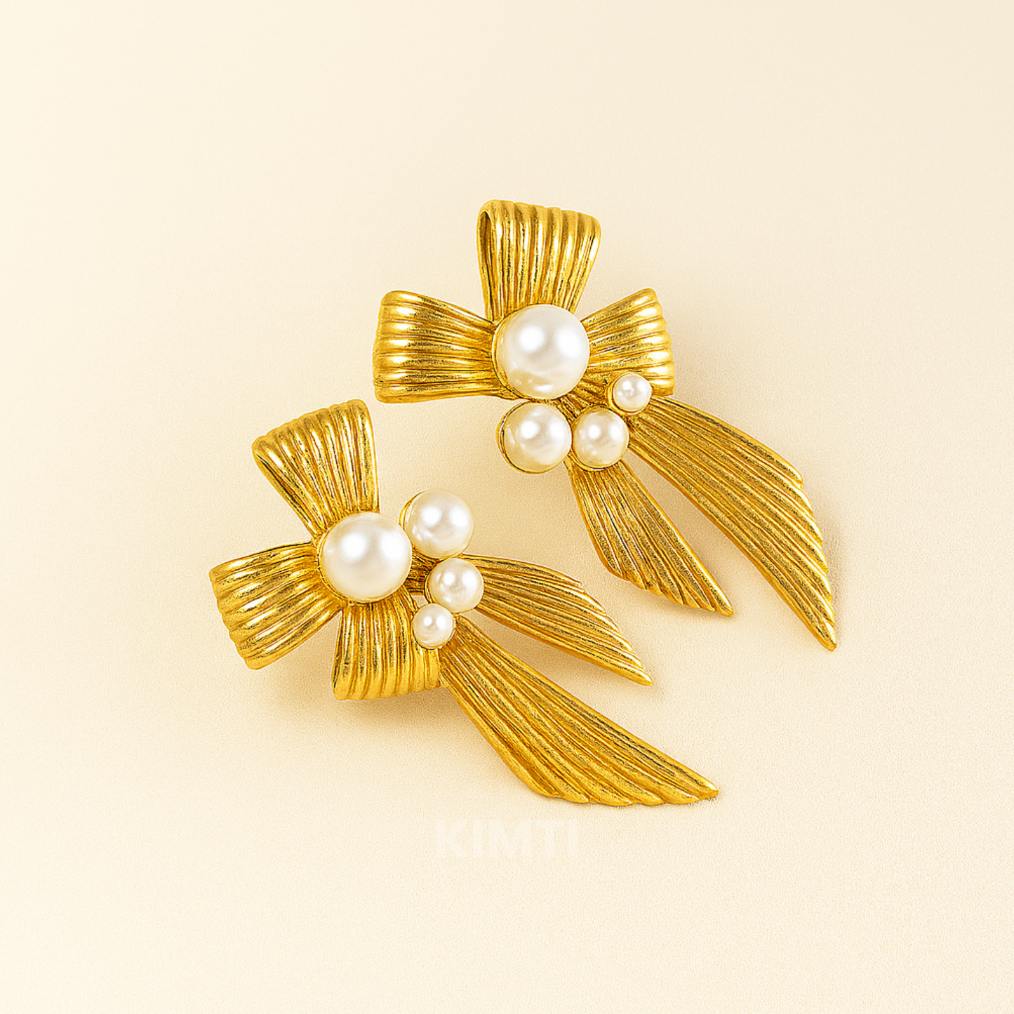 18k Gold Plated Baroque Belle Earring