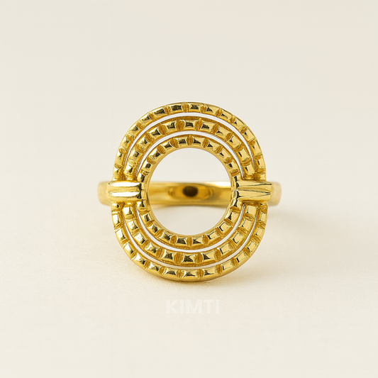 18k Gold Plated Symphony Ring
