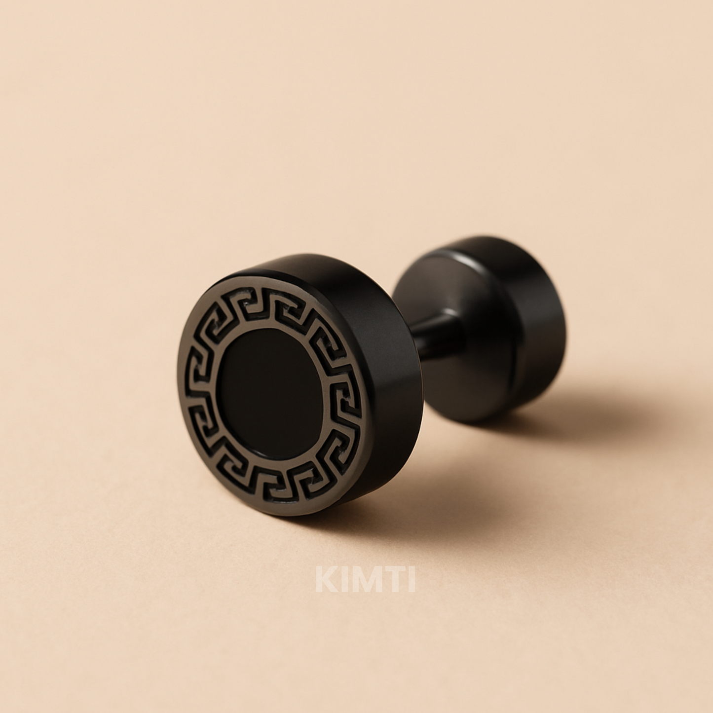 Men -Black Magnetic One Sode Stud Earring