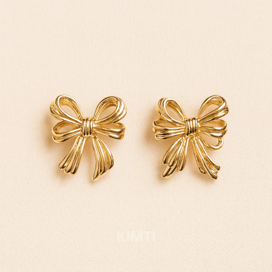 Gold Knot Affair Earrings