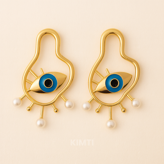 Evil Eye Luxe Drops Earring