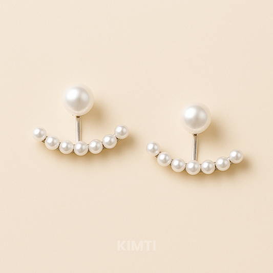 Blooming Peral Tide Studs Earring
