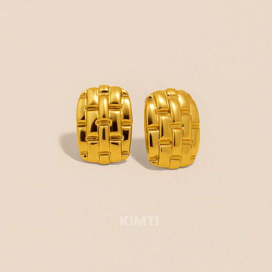 18K Gold Plated Fashionable Vintage Earring