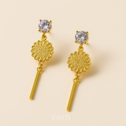 Botanic Glow Dangles Earring