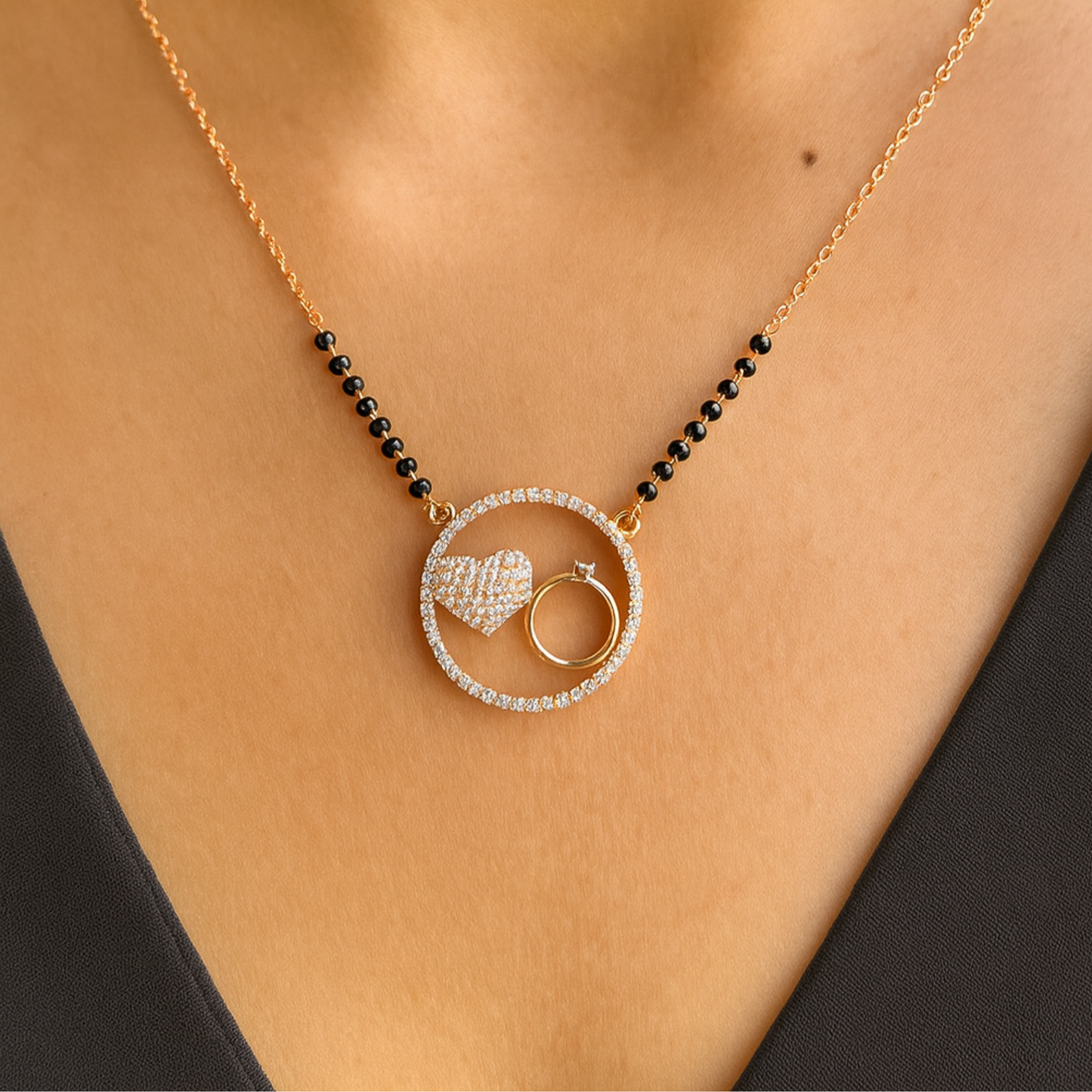 Trishika  - Blossoming Love Mangalsutra