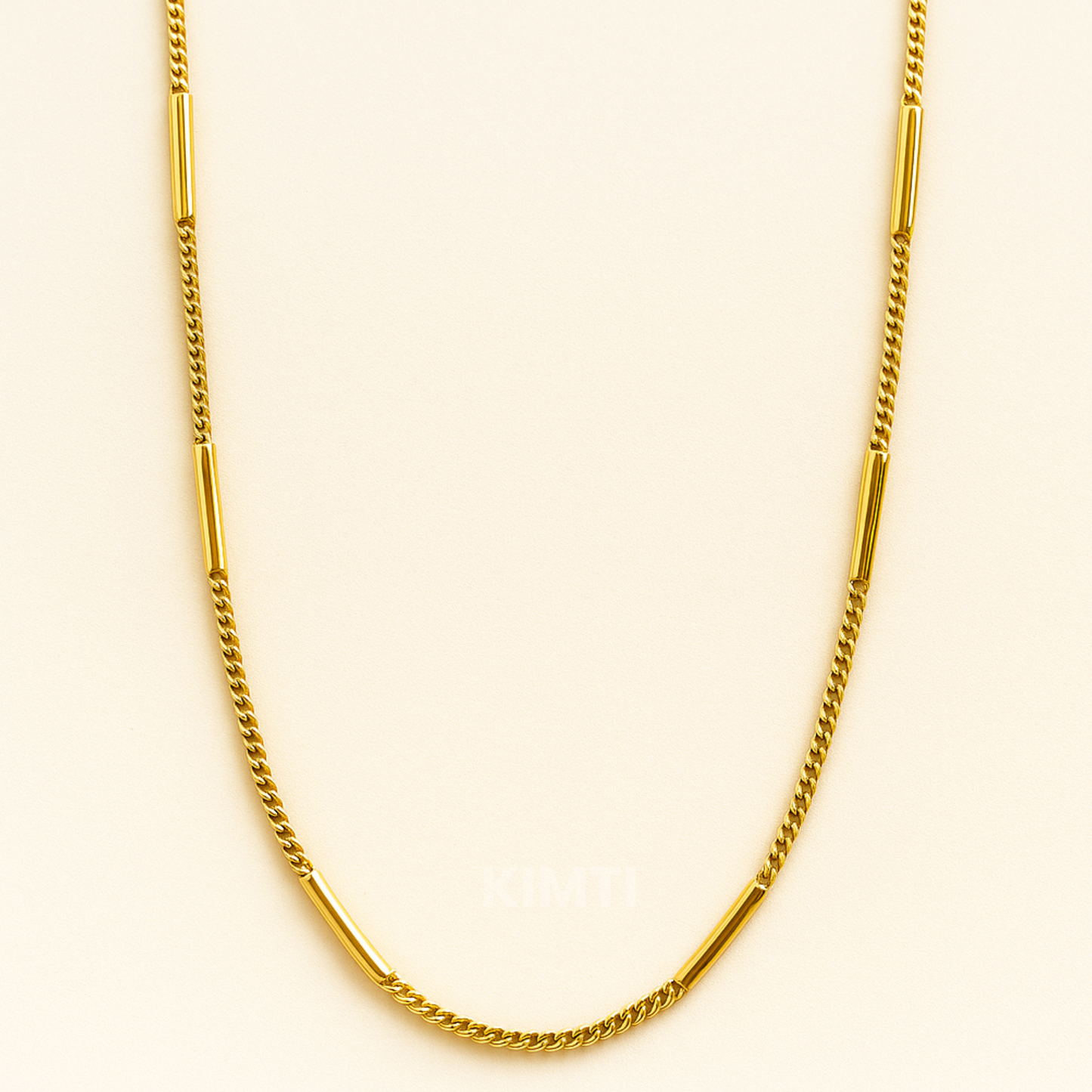 Men-18k Gold-Plated Anti Tarnish Ball Chain