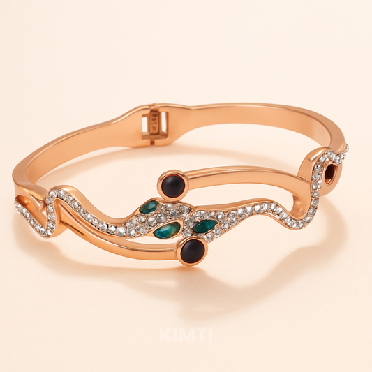 18K Gold Plated Anti Tarnish Snake Bracelets