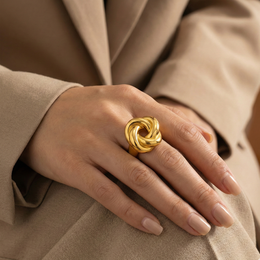 18k Gold Plated Enchanted Vow Ring