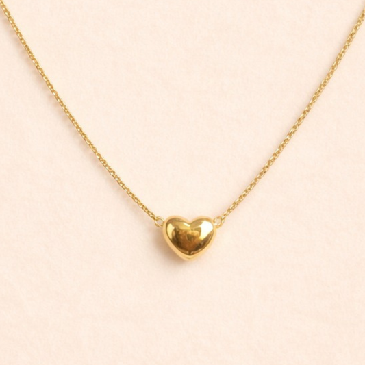 18k Gold Plated Sweetheart Shine Necklace