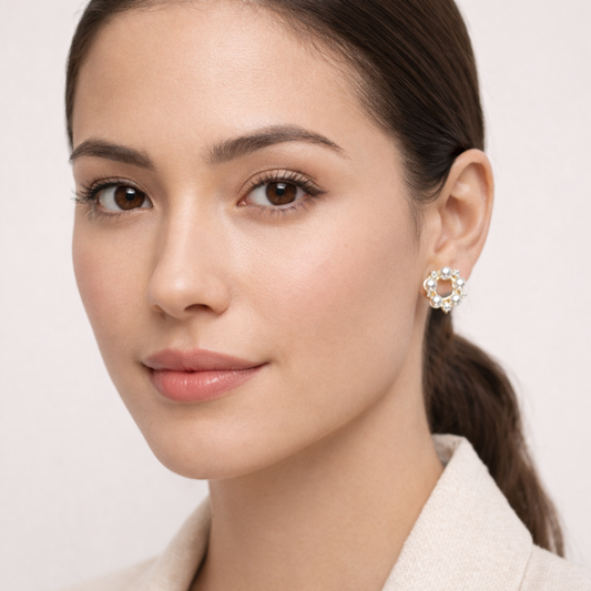Flower Stud Earrings