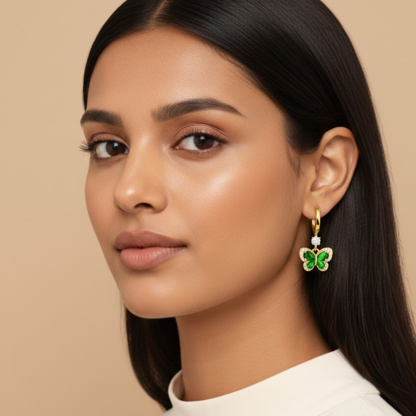 Imperial Butterfly Drops Anti Tarnish Earring