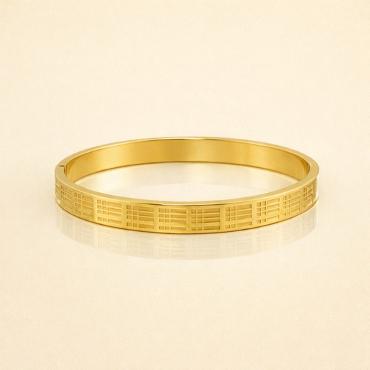 Men-18K Gold Plated Velora Precision Bracelet